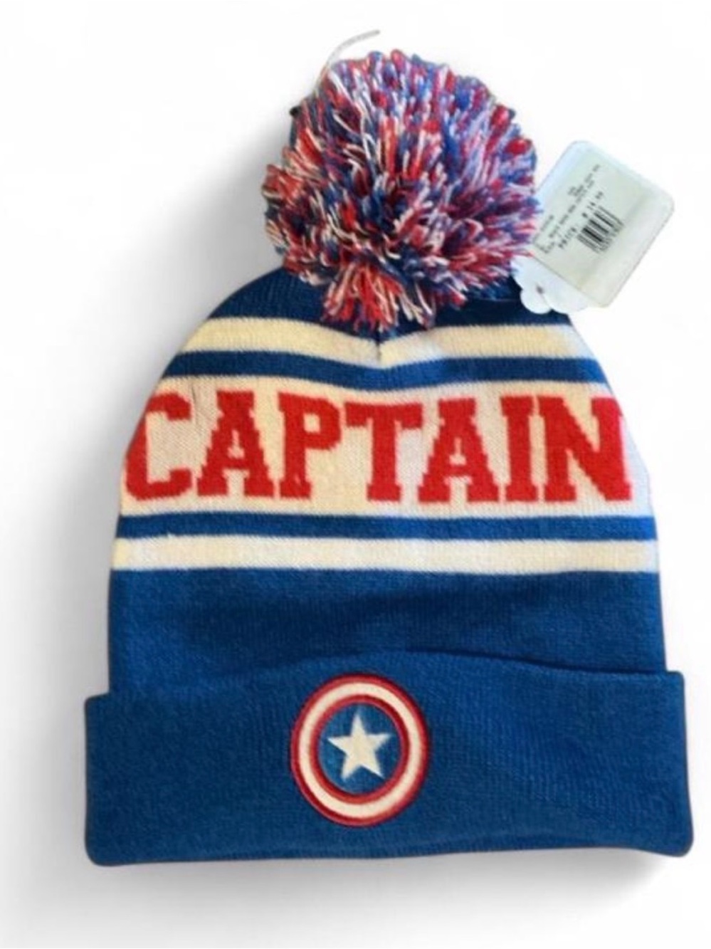 Captain America Beanie New Never Worn